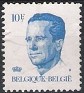 Belgium - 1984 - Characters - 10 FR - Blue - Characters, King, Baldouin - Scott 1089 - King Baldouin - 0